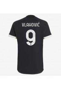 Juventus Dusan Vlahovic #9 Jalkapallovaatteet Kolmaspaita 2023-24 Lyhythihainen